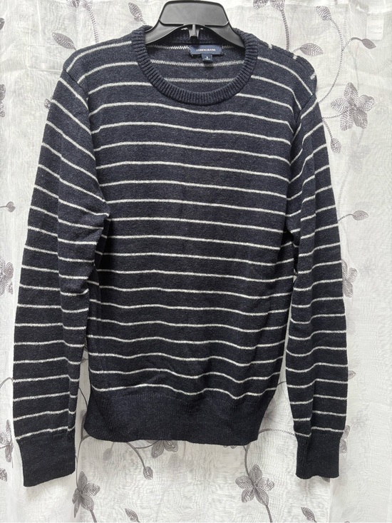 J. Crew Other - J. Crew Navy and White Striped Crewneck Sweater